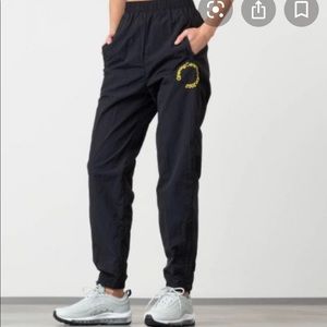 Crinkle Nylon Jog Pants